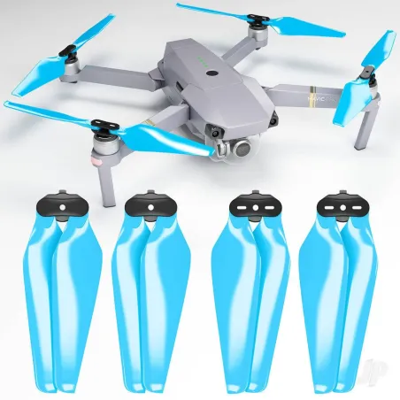 Master Airscrew MR-MC - 8.3x4.4 Prop F Set x4 Blue for DJI Mavic Pro & Platinum