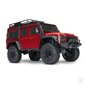 Traxxas Red TRX-4 Land Rover Defender 1:10 4X4 Electric Trail Crawler (+ TQi 4-ch, XL-5 HV, Titan 550)