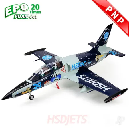 HSD Jets L-39 6kg Turbine Foam Jet, Blue Camo (PNP + Smoke, no turbine) XT60