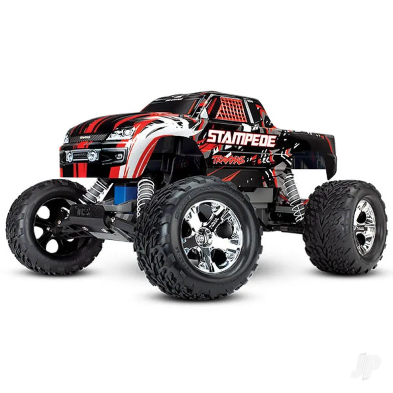 Traxxas Red Stampede 1:10 2WD RTR Electric Monster Truck (+ TQ 2-ch, XL-5, Titan 550) Traxxas Red Stampede 1:10 2WD RTR Electric Monster Truck (+ TQ 2-ch, XL-5, Titan 550)