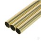 K&S 9mm Brass Round Tube, .45mm Wall (1m long)