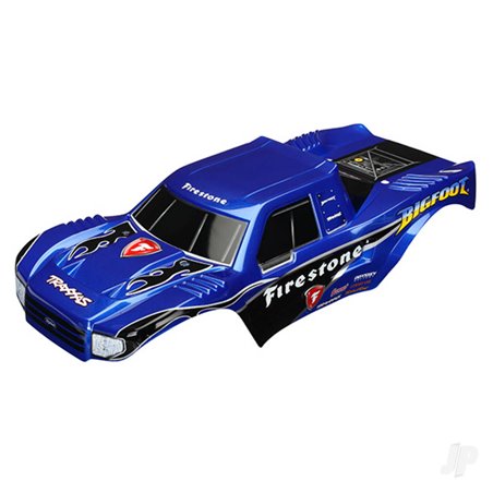 Traxxas Body, Bigfoot Firestone, Officially Licensed replica (painted, decals applied)