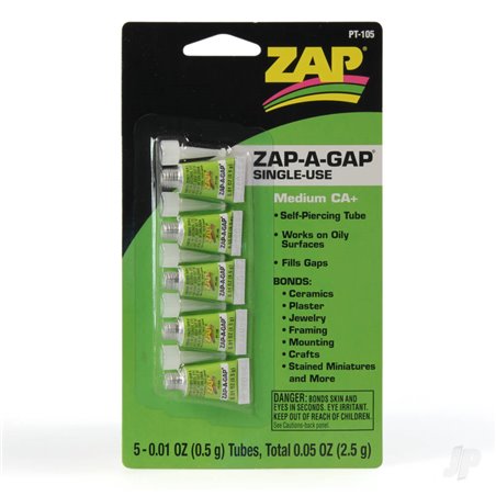Zap PT105 Zap-A-Gap Single Use .01oz (5 pcs)