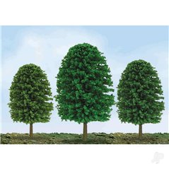 JTT Scenic Tree, 5in to 7in, O-Scale, (12 per pack)