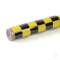 Oracover 2m ORACOVER Fun-3 Medium Chequered, Cadmium Yellow + Black (60cm width)