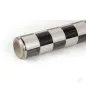 Oracover 2m ORACOVER Fun-3 Medium Chequered, Pearlescent White + Black (60cm width)