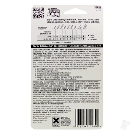 Super Glue Super Glue 3-Pack (3x 0.07oz, 2g)