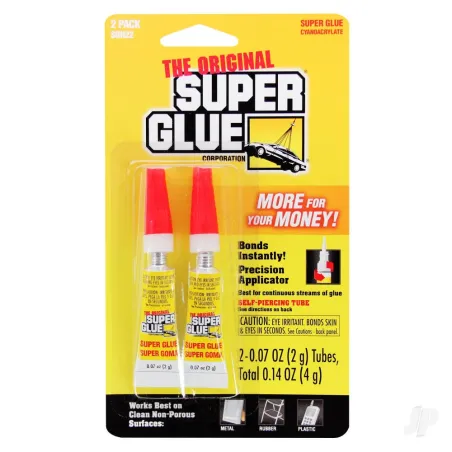 Super Glue Super Glue 2-Pack (2x 0.07oz, 2g)