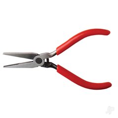 Excel 5in Spring Loaded Soft Grip Plier, Flat Nose (Carded)