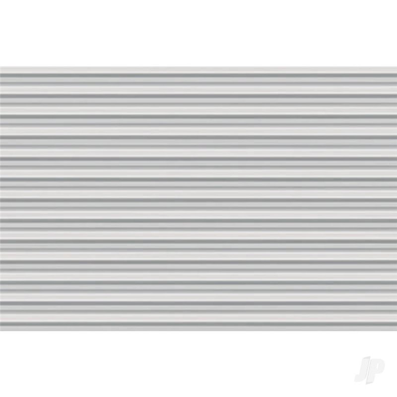 JTT Corrugated Siding, 1:100, HO-Scale, (2 per pack)