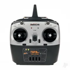 RadioLink T8FB 2.4GHz 8-Channel Transmitter with Bluetooth and 2x R8EF Receivers (Mode 1)