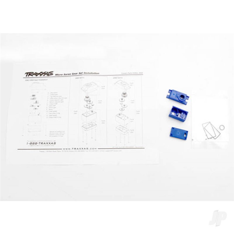 Traxxas Servo case / gaskets (for 2065 waterproof sub-micro servo)