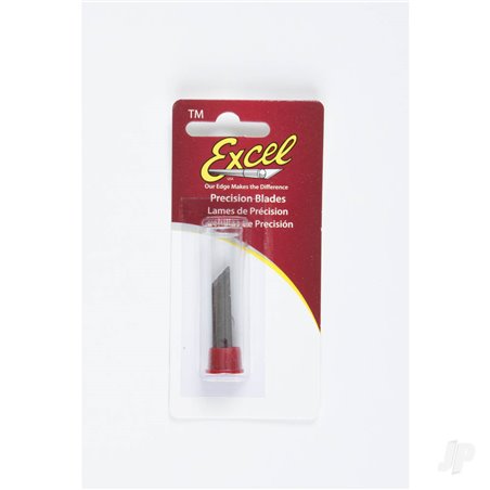 Excel 5 Angled Chisel Blade, Shank 0.25" (0.58 cm) (5 pcs) (Carded)