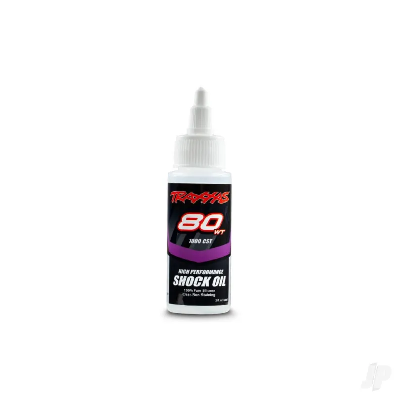 Traxxas Oil, shock (80 wt, 1,000 cSt, 60cc) (Silicone)