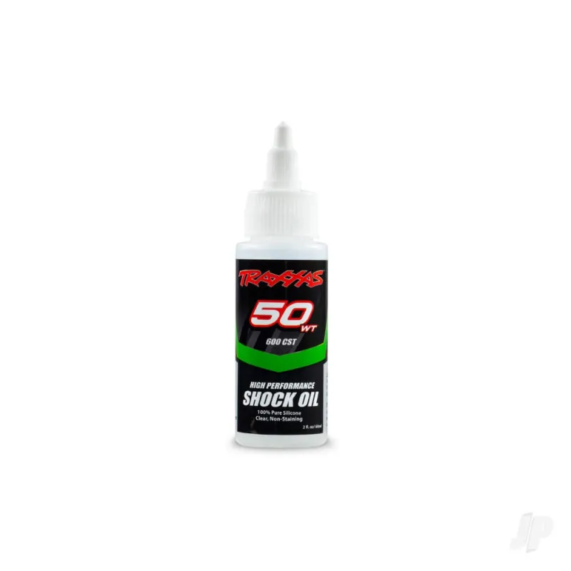 Traxxas Oil, shock (50 wt, 600 cSt, 60cc) (Silicone)