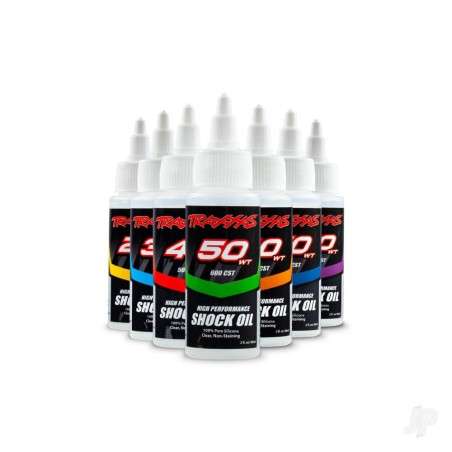Traxxas Oil, shock (50 wt, 600 cSt, 60cc) (Silicone)