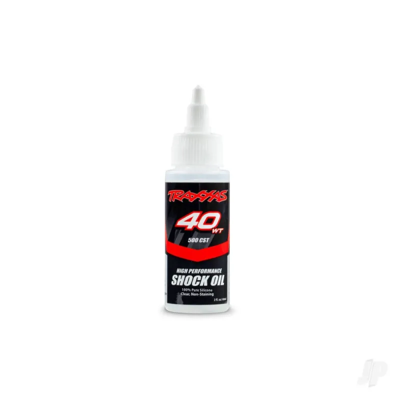 Traxxas Oil, shock (40 wt, 500 cSt, 60cc) (Silicone)