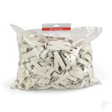 JP 75mm (3.0ins) Rubber Bands 900g Pack (Aprox. 350 pcs)