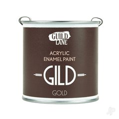 Guild Lane GILD Acrylic Gilding Enamel Paint, Gold (250ml Tin)