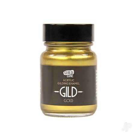 Guild Lane GILD Acrylic Gilding Enamel Paint, Gold (30ml Jar)