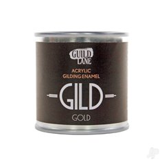 Guild Lane GILD Acrylic Gilding Enamel Paint, Gold (125ml Tin)