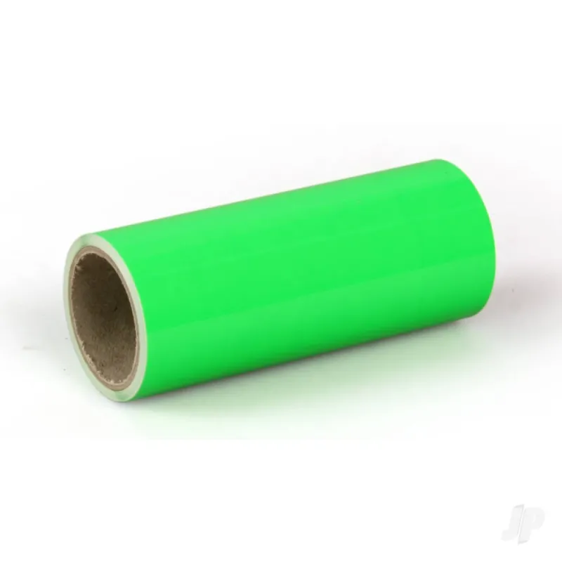 Oracover 2m ORATRIM Fluorescent Green (9.5cm width) Oracover 2m ORATRIM Fluorescent Green (9.5cm width)