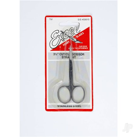 Excel 3.5in Stainless Steel Scissors, Straight (Carded)