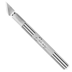 Excel K2 Knife, Medium Duty Round Aluminium with Safety Cap (Carded)