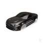 Traxxas Body, Ford Mustang, black (painted, decals applied)