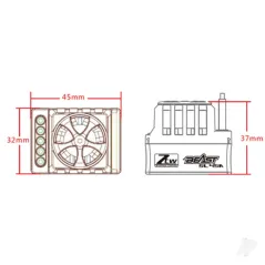 ZTW 1:10 Beast SLL 45A ESC