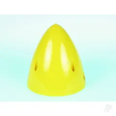 Dubro 3in Spinner, Yellow (1 pc per package)