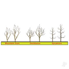 JTT Sycamore Tree Armature, 4in, (3 per pack)