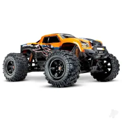 Traxxas X-Maxx 1:6 8S 4WD Electric Monster Truck, OrangeX (+ TQi 2-ch, VXL-8s, Velineon 1200XL, TSM)