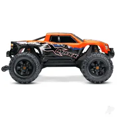 Traxxas X-Maxx 1:6 8S 4WD Electric Monster Truck, OrangeX (+ TQi 2-ch, VXL-8s, Velineon 1200XL, TSM)