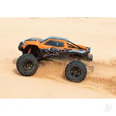 Traxxas X-Maxx 1:6 8S 4WD Electric Monster Truck, OrangeX (+ TQi 2-ch, VXL-8s, Velineon 1200XL, TSM)