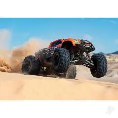 Traxxas X-Maxx 1:6 8S 4WD Electric Monster Truck, OrangeX (+ TQi 2-ch, VXL-8s, Velineon 1200XL, TSM)