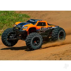 Traxxas X-Maxx 1:6 8S 4WD Electric Monster Truck, OrangeX (+ TQi 2-ch, VXL-8s, Velineon 1200XL, TSM)