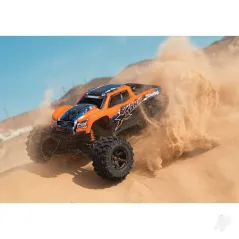 Traxxas X-Maxx 1:6 8S 4WD Electric Monster Truck, OrangeX (+ TQi 2-ch, VXL-8s, Velineon 1200XL, TSM)