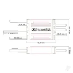 ZTW Gecko 150A Opto ESC (6-12 Cells)