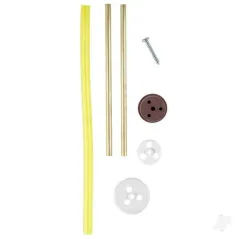 Dubro Replacement Glo Fuel Tank Cap & Fittings (2 to 24 oz Tanks)