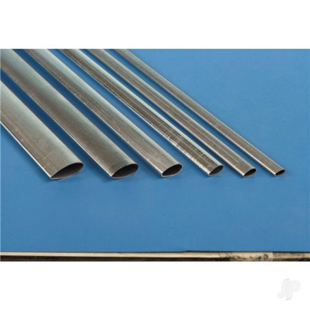 K&S 1/2in Aluminium Streamline Tube .016in Wall (36in long)