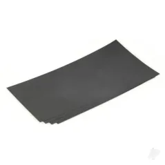 Evergreen 6x12in (15x30cm) Black Sheet .040in Thick (2 Sheet per pack)