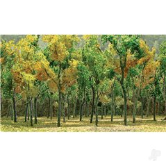 JTT Woods Edge Trees, Fall Mixed, HO-Scale, (9 per pack)