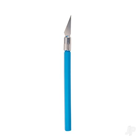 Excel K30 Light Duty Rite-Cut Knife with Safety Cap, Blue (Carded)