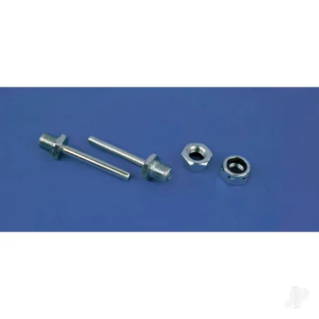 Dubro 2in L x 3/16in diameter Axle Shaft (2 pcs per package)