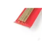 K&S 4mm Brass Round Rod (300mm long) (3 pcs)