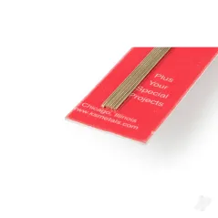 K&S 1mm Brass Round Rod (300mm long) (5 pcs)