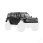 Traxxas Body, Ford Bronco (2021), complete, black (includes grille, side mirrors, door handles, fender flares, windshield wipers