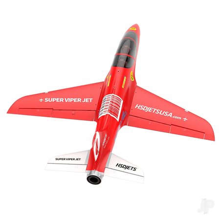 HSD Jets Super Viper 6kg Turbine Foam Jet, Red (PNP + Smoke, no turbine)