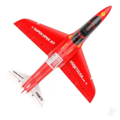 HSD Jets Super Viper 6kg Turbine Foam Jet, Red (PNP + Smoke, no turbine)